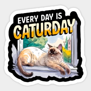 Purrrfect friends cats are family Sticker